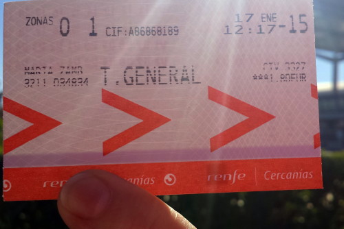 U Bahn Ticket W
